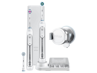 Oral B Genius 8900  Elektrische Tandenborstel Duoverpakking  Wit