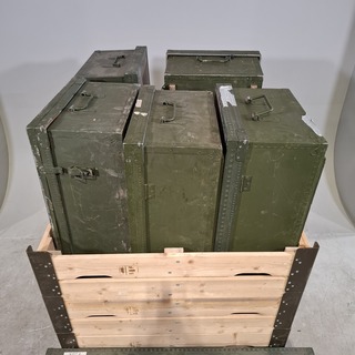 6x Transportkist, Nefab