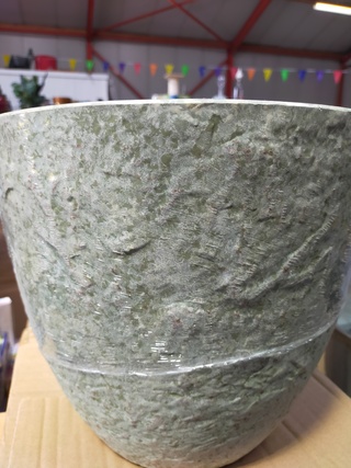 6 x Kunststof buitenbloempotten Mica