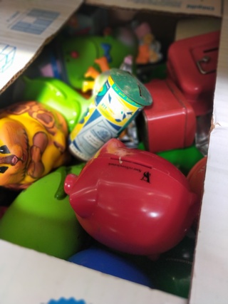 37 x Spaarpotten