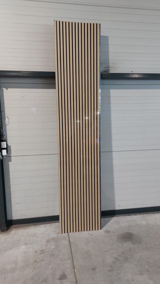 6x Akoestisch wandpaneel 280x60cm, Classic oak, 2025