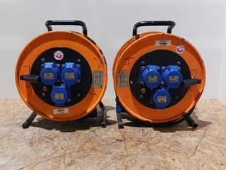 2x Kabelhaspel, Schill, HT 300K.3C316
