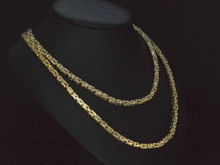 Goud collier