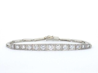 Gouden antieke riviera armband