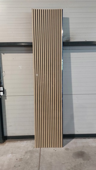 6x Akoestisch wandpaneel 280x60cm, Classic oak, 2025