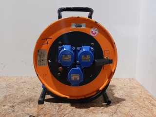 2x Kabelhaspel, Schill, HT 300K.3C316