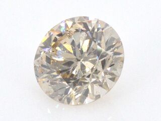 Diamant – 0.98 carat natuurlijke champagne diamant