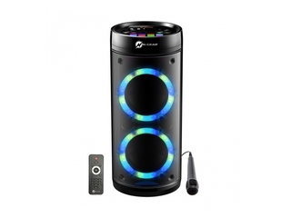 N-GEAR LET’S GO PARTY Speaker 26R Microfoon & Afstandsbediening Zwart