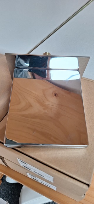 Watervaluitloop Best Design, chroom