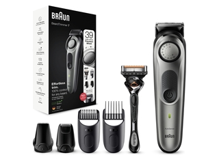 Braun 7 BT7320  Baardtrimmer &  Haartrimmer Zilver/Grijs