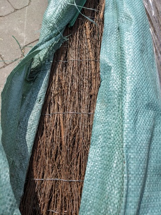 Riet mat / tuinafscheiding