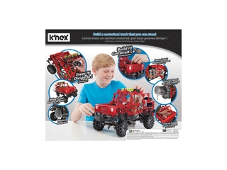 K'NEX Gemotorizeerde Rode Jeep Bouwset