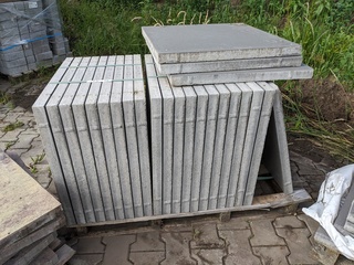 Ca. 8 m2 Line indigo grey