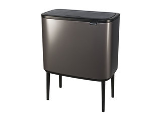 Brabantia  Bo Touch Bin 11 + 23 L Platinum