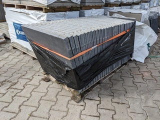 Ca. 9 m2 Gecoate tegel B keuze silver