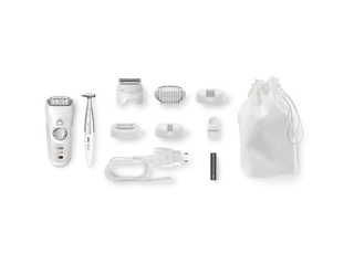 Braun Silk-epil 2 in 1 nat & droog Epilator & ladyshave opzetstuk