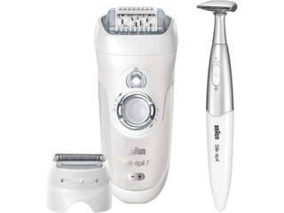 Braun Silk-epil 2 in 1 nat & droog Epilator & ladyshave opzetstuk
