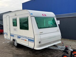 Caravan, Adria, 390 DB, crème-wit, 2000