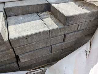 Ca. 6 m2 Betontegel tremico Zeeuws bont