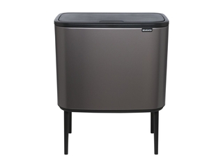 Brabantia  Bo Touch Bin 11 + 23 L Platinum