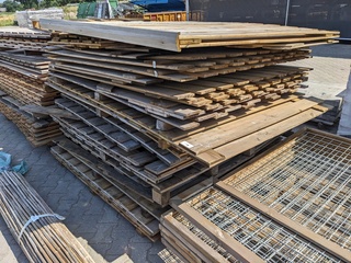 Ca. 20x Diverse maten schuttingen (waaronder schuin aflopend)