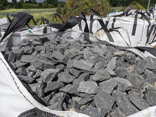 Bigbag Basalt breuksteen 40-80mm