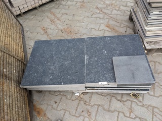 Ca. 3,6 m2 Antraciet keramische tegel