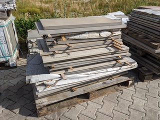 Ca. 22x Showbord vulling keramische tegels