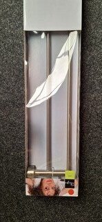 2x Handdoekhouder, Plieger, Inox