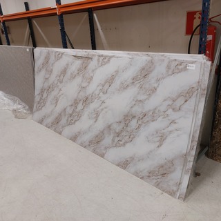 Ca. 17x Pvc wandpaneel 280x122cm, 2025