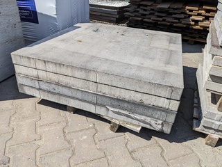 4x Betontegel