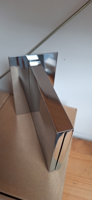 Watervaluitloop Best Design, chroom