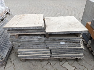Ca. 9 m2 Keramiek plus onderbeton