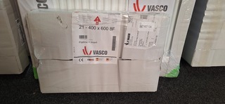 Paneelradiator vlakke plaat, Vasco, Flatline, wit