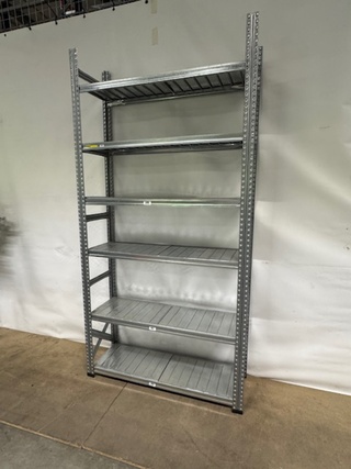 Ca. 12 meter magazijnstelling Metalsistem, S1