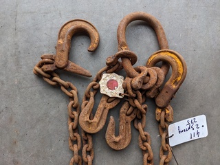 Ketting 2 sprong 275cm