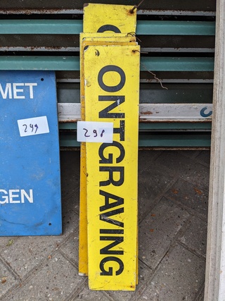6x Ontgravingbord