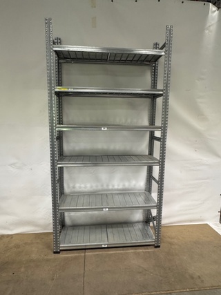 Ca. 12 meter magazijnstelling Metalsistem, S1