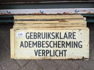 Ca. 28x Adembescherming borden