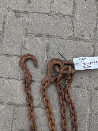 Ketting 2 sprong 280cm