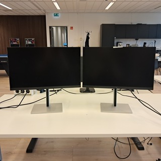 2x IPS Beeldscherm, HP, E24Q G5 QHD, 2023