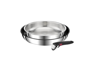 Tefal L9739102 INGENIO Preference - Braadpan 24cm RVS + Braadpan 28cm