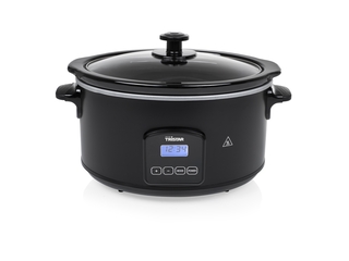 Tristar VS3920 Digital Slowcooker  4.5L volume Keramische binnenpan Zw