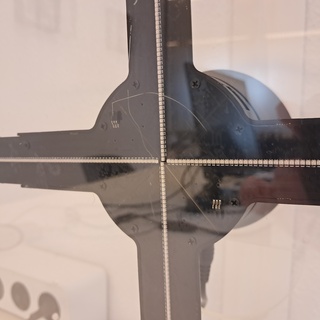 LED fan display