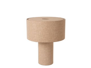 Lucide Leeroy Tafellamp 1xE27 Taupe