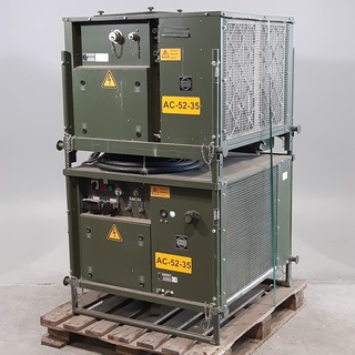Verdampermodule en 1x condensormodule, Weiss Technik