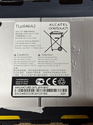 Ca. 17x Batterij Alcatel One Touch, TLp046A2