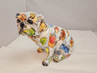 Bulldog sculptuur – Cartoon dog