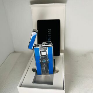 Balmain Paris aansteker – Limited edition blue & silver