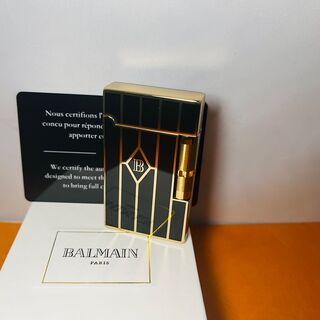 Balmain Paris aansteker – Limited edition black & gold